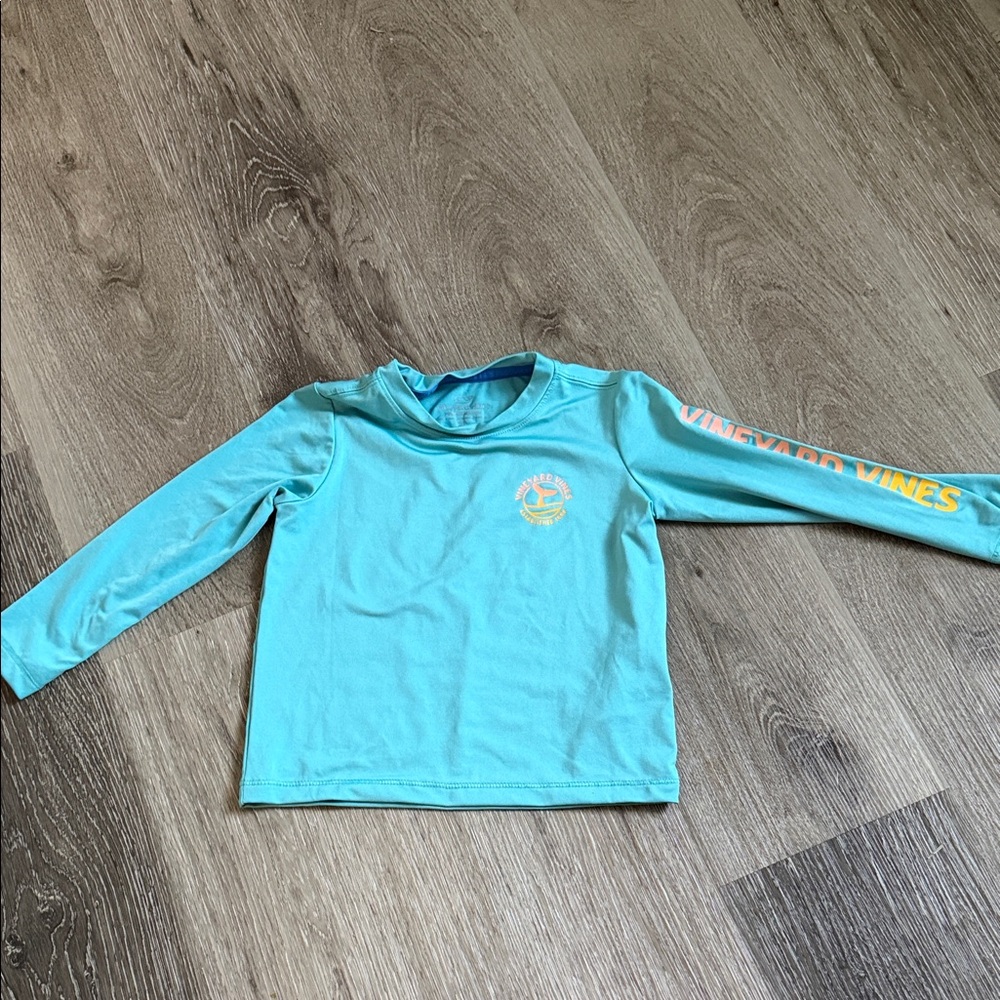 Vineyard Vines Kids Aqua Rashguard